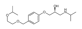 S(-)-Bisoprolol结构式