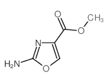 2-氨基-4-噁唑羧酸甲酯结构式
