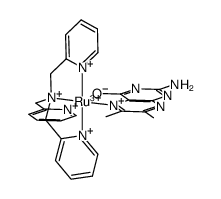 [Ru(6,7-dimethylpterin(-1H))(tris(2-pyridylmethyl)amine)](2+) Structure