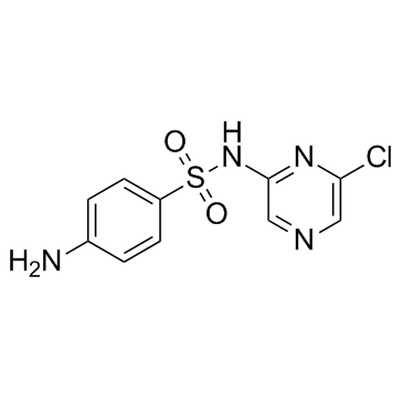 磺胺氯吡嗪钠结构式