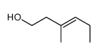 3-methylhex-3-en-1-ol Structure