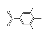 1,3-diiodo-2-methyl-5-nitrobenzene Structure