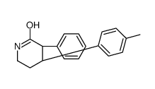 (3S,4R)-4-(4-methylphenyl)-3-phenylpiperidin-2-one结构式