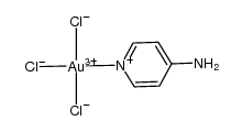 trichloro(4-aminopyridine)gold(III)结构式