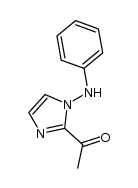 1-[1-(phenylamino)-1H-imidazol-2-yl]ethanone结构式