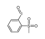 1-iodosyl-2-methylsulfonylbenzene Structure