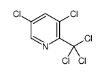 3,5-dichloro-2-(trichloromethyl)pyridine结构式