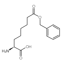 8-Benzyl-(S)-2-aminooctanedioate structure