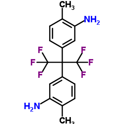 5,5'-(六氟异亚甲基)二邻甲苯胺结构式