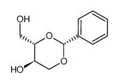 (2R,4S,5R)-4-(hydroxymethyl)-2-phenyl-1,3-dioxan-5-ol Structure