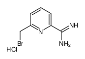6-(溴甲基)吡啶甲酰胺盐酸盐结构式