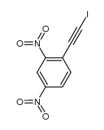 2,4-dinitro-1-[2-iodoethynyl]benzene Structure