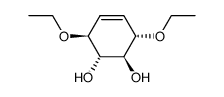 4-Cyclohexene-1,2-diol,3,6-diethoxy-,(1alpha,2bta,3alpha,6bta)-(9CI)结构式