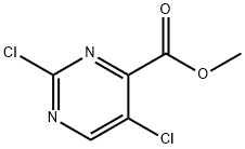 2,5-二氯嘧啶-4-甲酸甲酯结构式