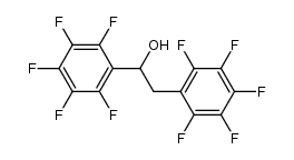 1,2-bis(pentafluorophenyl)ethanol Structure