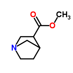 1-氮杂双环[2.2.1]庚烷-4-羧酸氢溴酸甲酯结构式