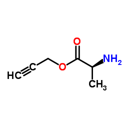 L-Alanine, 2-propynyl ester (9CI)结构式