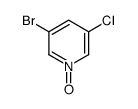 3-溴-5-氯吡啶1-氧化物结构式