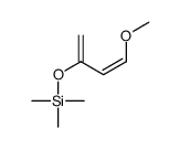 [(3Z)-4-methoxybuta-1,3-dien-2-yl]oxy-trimethylsilane结构式