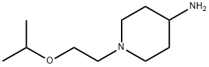 1-[2-(丙-2-基氧基)乙基]哌啶-4-胺结构式