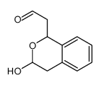 2-(3-hydroxy-3,4-dihydro-1H-isochromen-1-yl)acetaldehyde结构式
