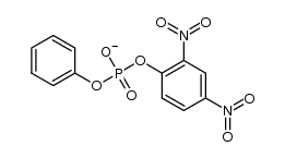 2,4-dinitrophenyl phenyl phosphate Structure