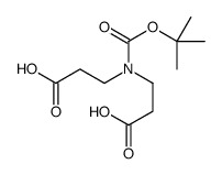 N-Boc-亚氨基二丙酸结构式