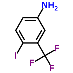 5-氨基-2-碘三氟甲苯结构式