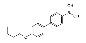 4'-丁氧基联苯-4-硼酸结构式