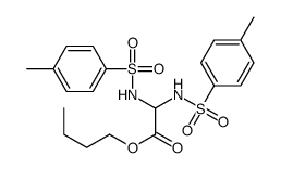butyl 2,2-bis[(4-methylphenyl)sulfonylamino]acetate Structure