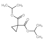 dipropan-2-yl cyclopropane-1,1-dicarboxylate Structure