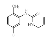Thiourea,N-(5-chloro-2-methylphenyl)-N'-2-propen-1-yl- Structure