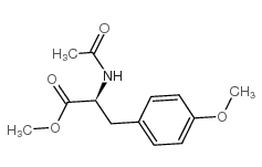 methyl (2S)-2-acetamido-3-(4-methoxyphenyl)propanoate Structure