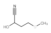 2-hydroxy-4-(methylthio)butyronitrile结构式