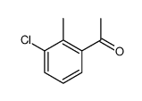1-(3-Chloro-2-methylphenyl)ethanone结构式