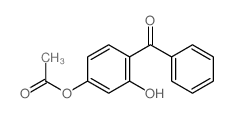 Methanone,[4-(acetyloxy)-2-hydroxyphenyl]phenyl- Structure