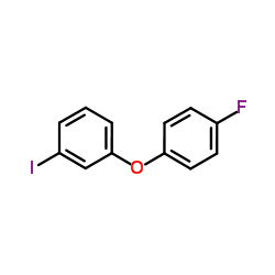 4-氟-3'-碘二苯醚结构式