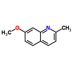2-甲基-7-甲氧基喹啉结构式