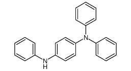 N,N,N'-Triphenyl-1,4-phenylenediamine Structure