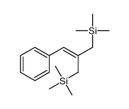 trimethyl-[3-phenyl-2-(trimethylsilylmethyl)prop-2-enyl]silane结构式