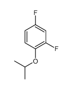 2,4-二氟-1-异丙氧基苯结构式