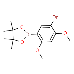5-Bromo-2,4-dimethoxyphenylboronic acid, pinacol ester picture