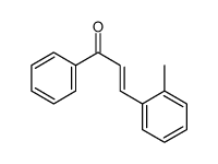 3-(2-methylphenyl)-1-phenylprop-2-en-1-one Structure
