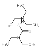Triethylammonium diethyldithiocarbamate structure