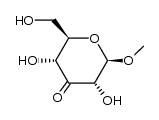 methyl-β-D-ribo-hexapyranoside-3-ulose Structure