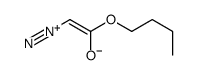 (E)-1-butoxy-2-diazonioethenolate结构式