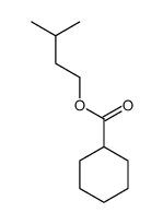 3-methylbutyl cyclohexanecarboxylate结构式