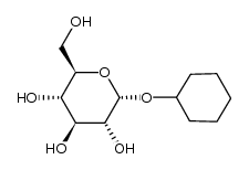 cyclohexyl glucoside Structure