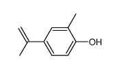 6-Hydroxy-1-methyl-3-isopropenyl-benzol结构式