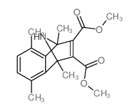 1,4,5,8-tetramethyl-1,4-dihydro-1,4-epiazano-naphthalene-2,3-dicarboxylic acid dimethyl ester Structure